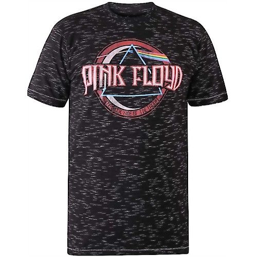 D555 Official Pink Floyd Crew Neck T-Shirt Black